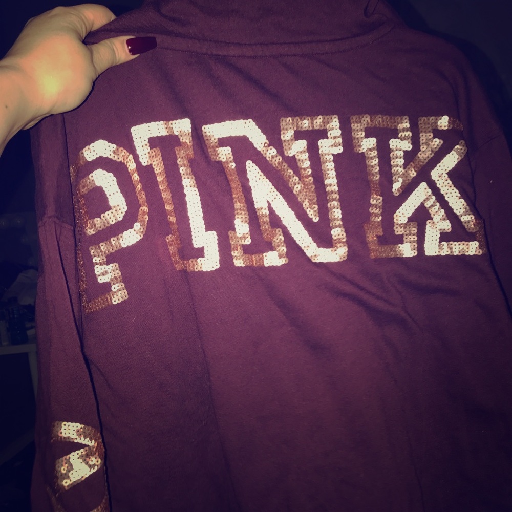 Pink L/s tee 😍😍